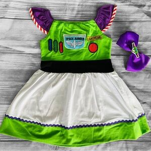 Buzz Lightyear Dress and Bow
